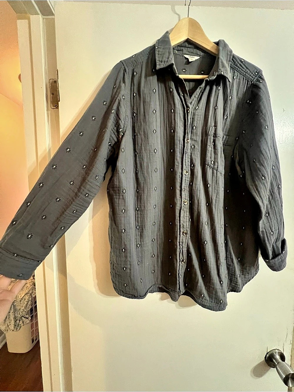 Sonoma Cotton Button Down Shirt XL